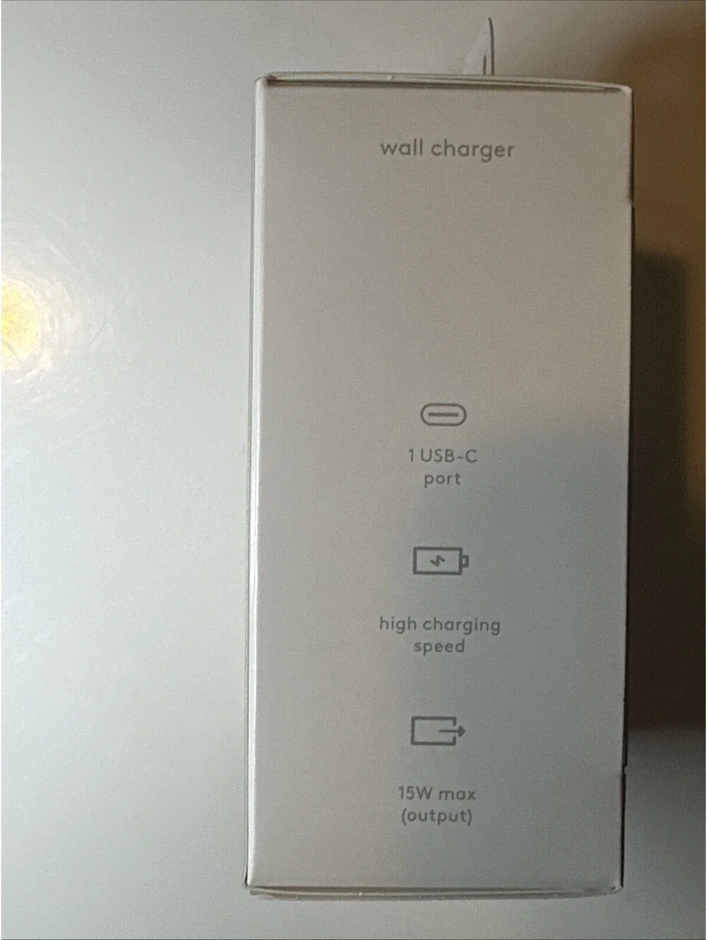 Single Port USB-C Wall Charger 15W heyday Doughnut Donut New In Box